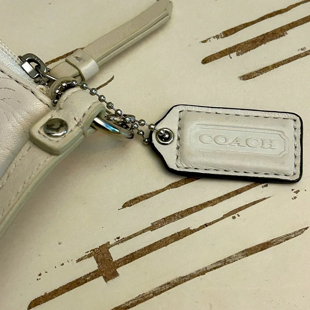 COACH JEWEL FLORAL ROSE CROSSBODY EUC - Picture 7 of 8